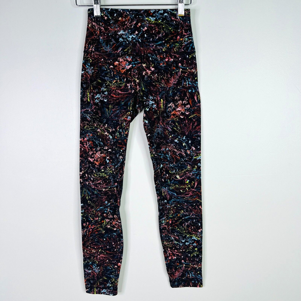 Lululemon Invigorate High Rise Foliage Leggings Sz 4